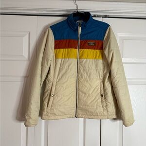 L.L. Bean Blue Puffer Jacket
